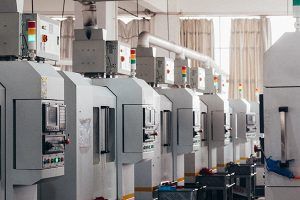 CNC machine in the manufacturer