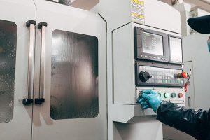 CNC machine in the manufacturer