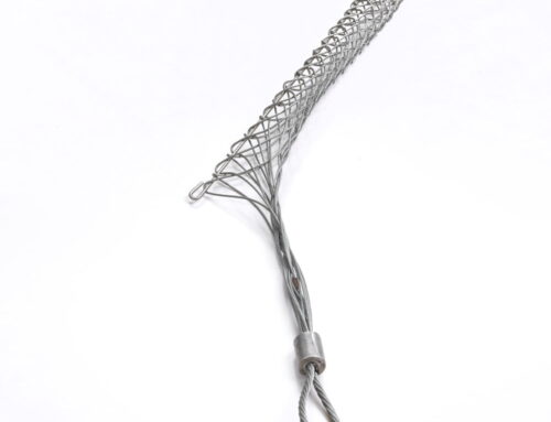 Split Mesh Rod Pulling Grips